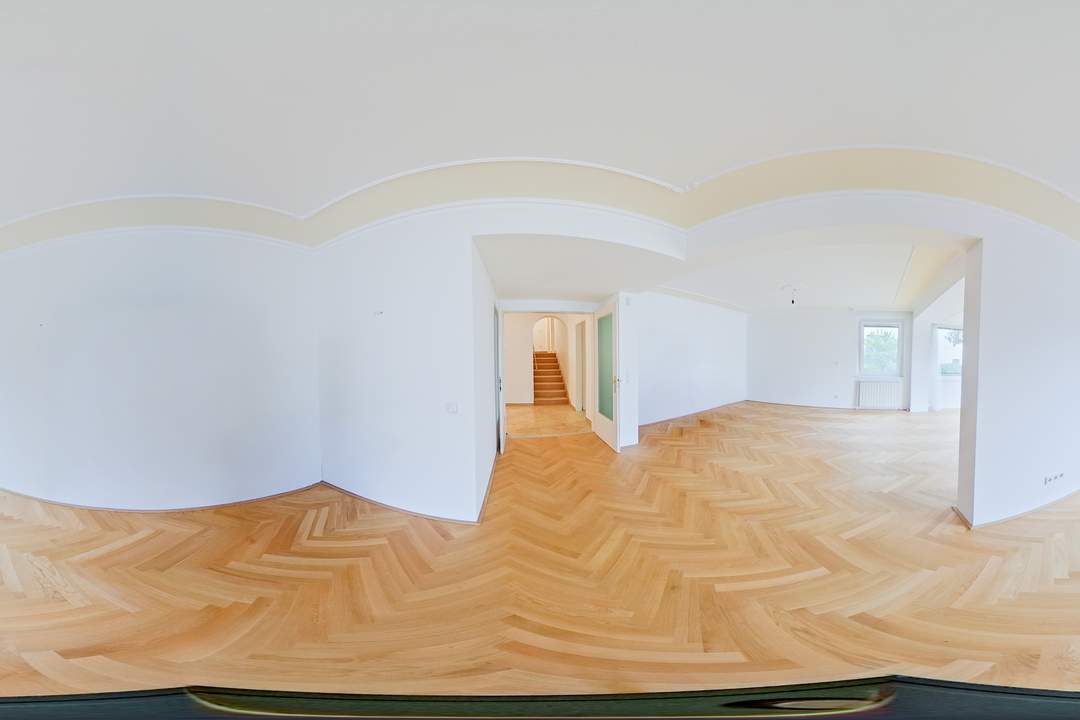Kaufanbot eben angenommen - Himmlisch wohnen an der Himmelhofwiese: 5/6 Zimmer Gartenresidenz in Ober St. Veit Nähe Lainzer Tiergarten