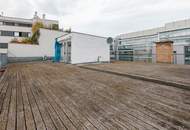 Einzigartiges Penthouse-Loft und 230m² Dachterrassen-Oase Nähe UNO-City inklusive 50m² Ausbaureserve