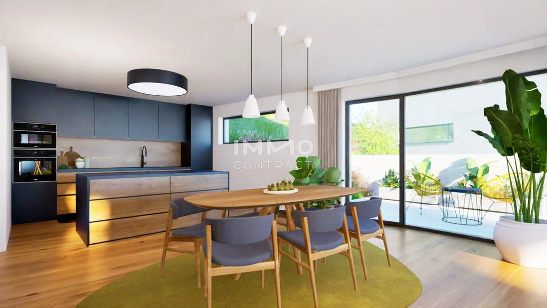 Ruhe. Raum. Nähe. – moderne Neubau-Doppelhaushälfte im Grünen mit Stadtnähe