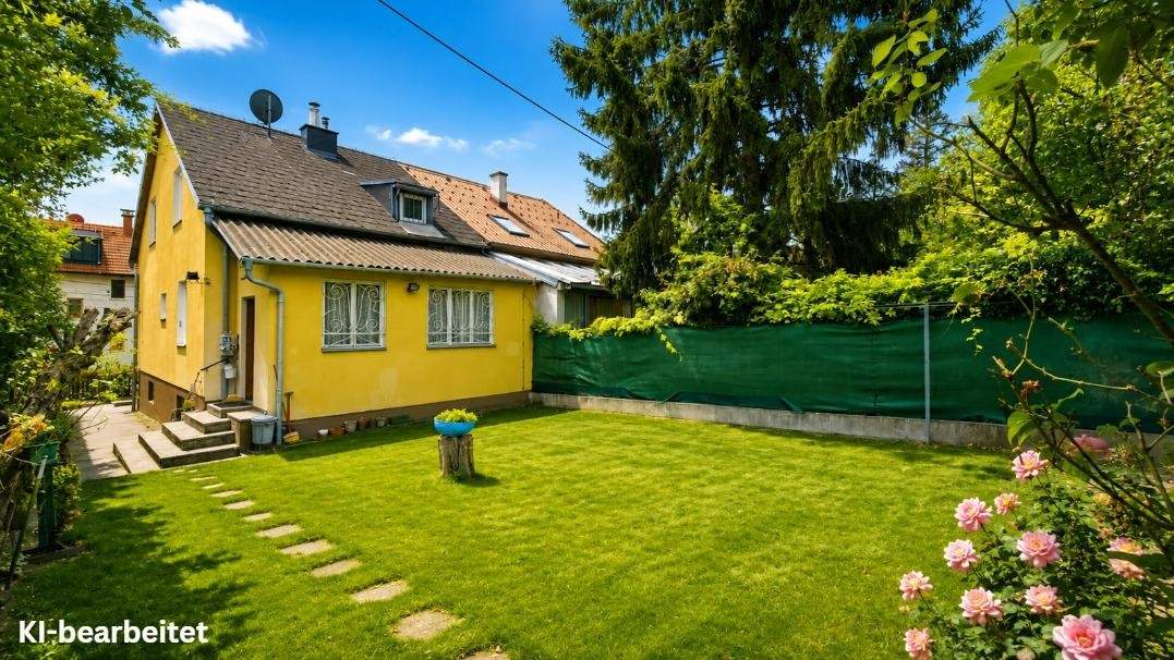 "IHR EIGENES HAUS MITTEN IN WIEN – Ruhe, Grün &amp; Lebensqualität"