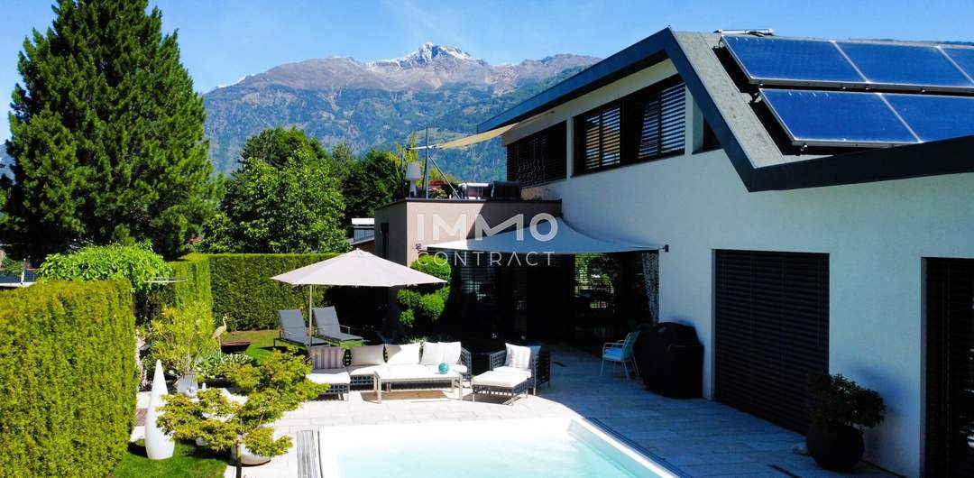 Modernes Refugium mit alpiner Kulisse