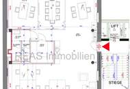 Lichtdurchflutetes Design Loft mit 2 Terrassen in der Brotfabrik Wien!