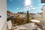 STILVOLLES PENTHOUSE | SÜD-WEST-TERRASSE | TOP AUSSTATTUNG | 2 ZIMMER | 3D-RUNDGANG