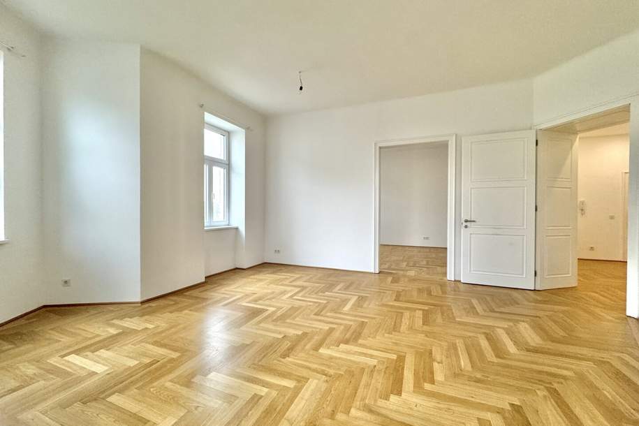 *Provisionsfrei* 3-Zimmer + inkl. hochwertiger separater Einbauküche - Stilaltbau am Rennweg - S-Bahn St. Marx ums Eck, Wohnung-kauf, 529.000,€, 1030 Wien 3., Landstraße