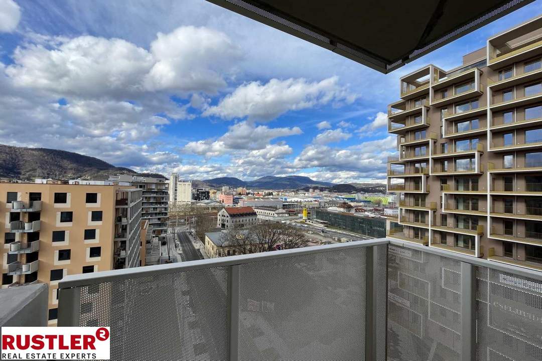 Geräumige 3-Zimmerwohnung mit Balkon und bestem Ausblick!