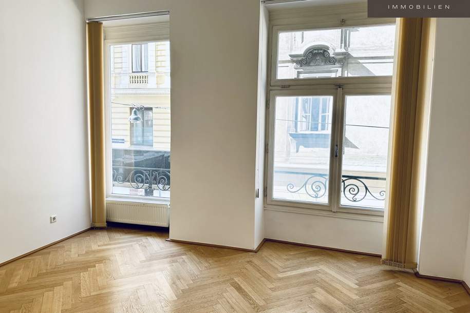 + + + UNBEFRISTETES 3 ZIMMER ALTBAUBÜRO + + + NÄHE WIPPLINGERSTRASSE + + +, Gewerbeobjekt-miete, 1.962,62,€, 1010 Wien 1., Innere Stadt