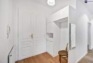 Exklusive 4-Zimmer-Altbauwohnung mit hofseitigem Balkon nahe U3 & Schönbrunn