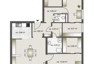 Moderne 3-Zimmer-Wohnung mit Balkon und hochwertiger Ausstattung in zentraler Lage von Klagenfurt