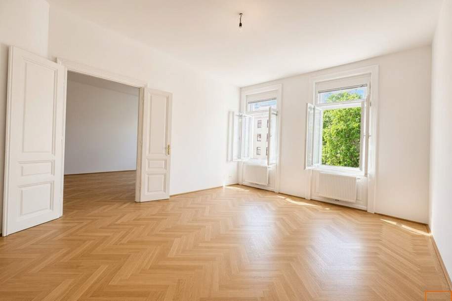 Zentral begehbare 4 Zimmer Altbauwohnung - Erstbezug nach Sanierung im Alsergrund, Wohnung-miete, 2.998,46,€, 1090 Wien 9., Alsergrund