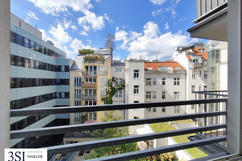 MICRO LIVING - Hofseitige Kleinwohnung mit Balkon und Garagenplatz, Wohnung-miete, 849,15,€, 1050 Wien 5., Margareten