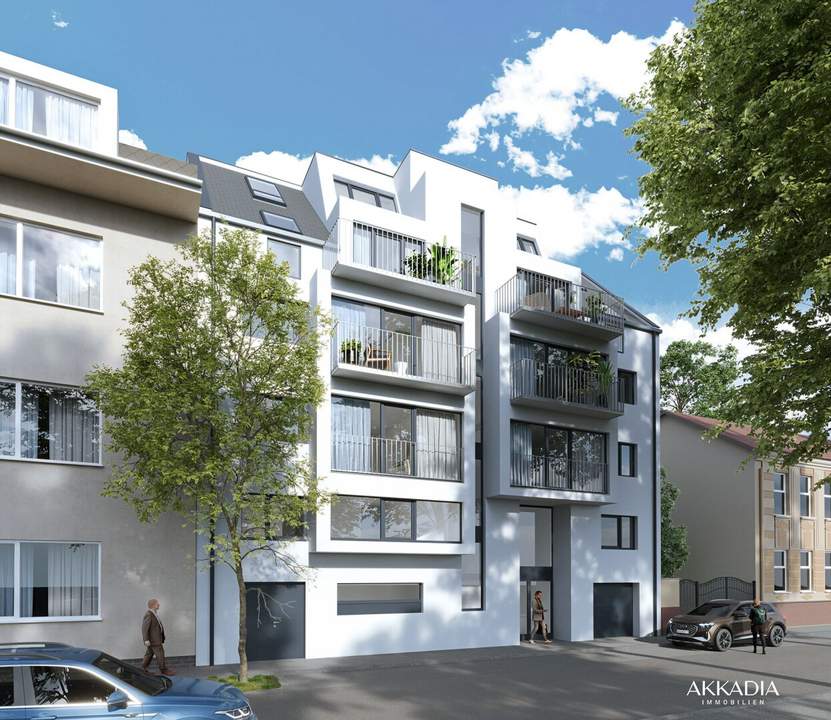 Clever geschnittene 2-Zimmer-Wohnung mit Gemeinschaftsgarten