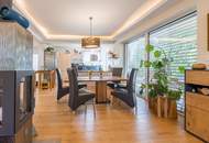 Stadtvilla mit Naturpool im Zentrum Klosterneuburg I Doppelgarage I Fantastischer Rundum-Dachterrassenfernblick auf Stift Klosterneuburg