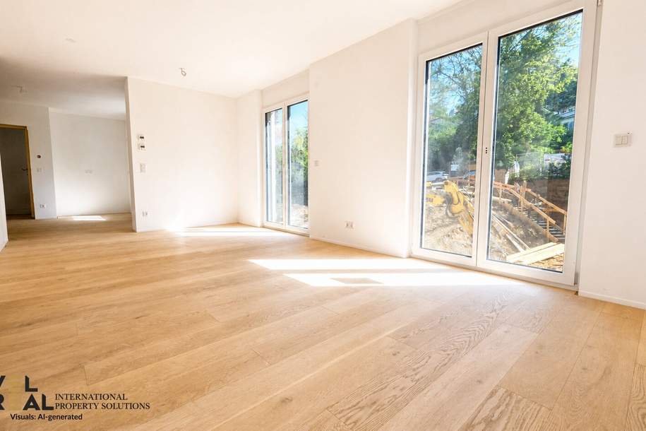 Erstbezugwohnung mit Balkon! Pool im Gemeinschaftsgarten!, Wohnung-kauf, 650.000,€, 1130 Wien 13., Hietzing