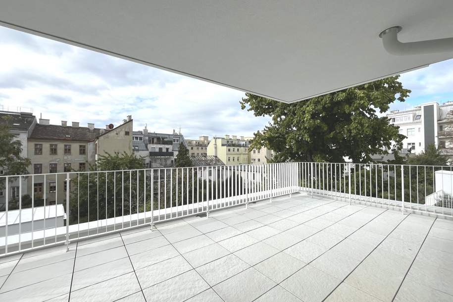 1180! Terrassentraum! Topmoderne 2-Zimmer Wohnung mit grosser Terrasse und Garagenplatz!, Wohnung-miete, 1.350,00,€, 1180 Wien 18., Währing