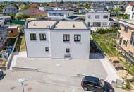 LETZTE CHANCE – Moderne Doppelhaushälfte in neuer, familienfreundlicher Siedlung nahe Wien