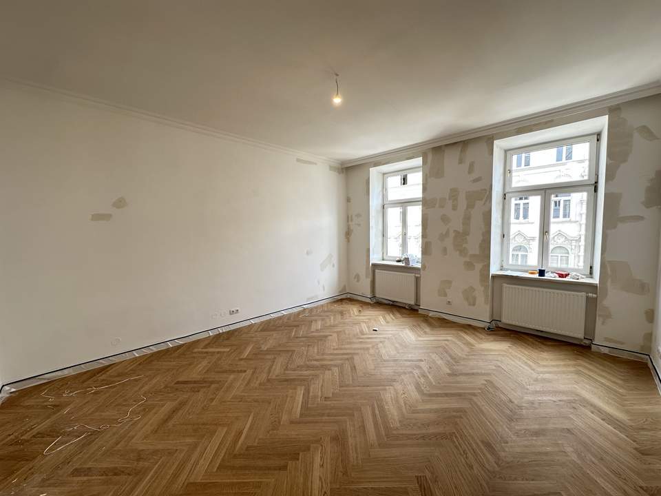 IN RENOVIERUNG! Kompaktes Wohnen mit Stil – 1-Zimmer-Wohnung mit Einbauküche in zentraler Lage