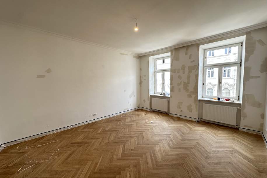 IN RENOVIERUNG! Kompaktes Wohnen mit Stil – 1-Zimmer-Wohnung mit Einbauküche in zentraler Lage, Wohnung-kauf, 299.000,€, 1050 Wien 5., Margareten