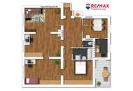 Helle 4,5-Zimmer-Wohnung mit Loggia & Garage