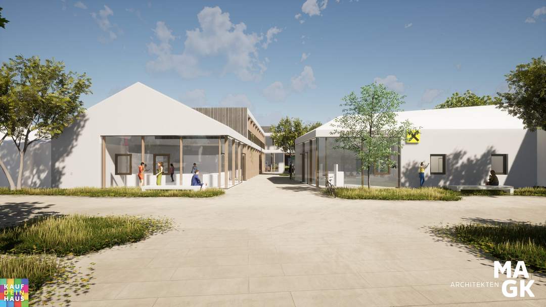 „Mittendrin“: Ein modernes Gewerbe-Zentrum in Wulkaprodersdorf entsteht