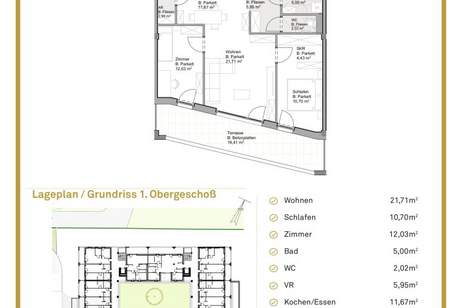 Steueroptimiert investieren mit dem Bauherrenmodell DAS GRAZL, Wohnung-kauf, 445.340,€, 8051 Graz(Stadt)