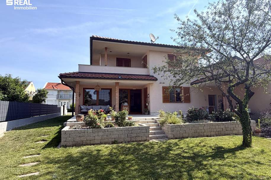 Mediterranes Wohnambiente in Top Lage in Neusiedl am See - Exklusives Wohnen mit Stil, Komfort und Lebensqualität - mit Dichtbetonkeller!, Haus-kauf, 999.000,€, 7100 Neusiedl am See