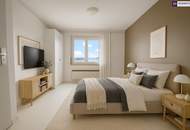 Urban Living: Neubau I 2-Zimmer I 60 m² Wohnkomfort I separate Küche I riesige Südterrasse I Weitblick I Toplage Mariahilf!