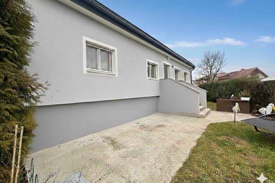 Bungalow-Charme trifft Bastler-Paradies: Modernes Wohnen mit Pool, Garage und eigenem Stadl, Haus-kauf, 324.000,€, 7022 Mattersburg