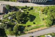 Traumblick auf die weltlängste Burg Burghausen - Baugrundstück in Hochburg-Ach