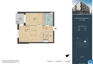 Gemütlicher 2-Zimmerwohnungshit mit Freifläche!