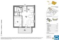 WOHNQUARTIER WILDGARTEN – 2-Zimmer mit Balkon auf der Sonnenseite Wiens, direkt am Rosenhügel