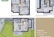 Wohnen auf drei Ebenen – Freistehende Einfamilienhäuser mit Garten und Terrassen - JETZT ANFRAGEN