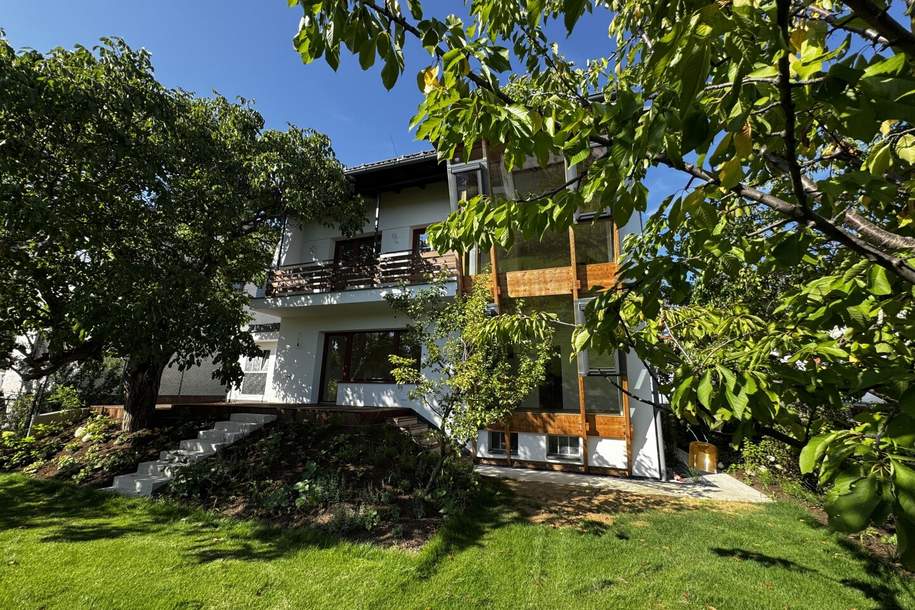 Erstbezug! Architektenhaus 140m² mit topmoderner Ausstattung, PV-Anlage, Keller und Garage, Haus-miete, 2.996,50,€, 2345 Mödling