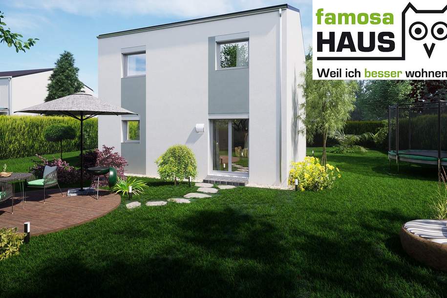 Wohnbaugeförderte Doppelhaushälfte mit 4 Zimmern und Sonnengarten samt 2 Parkplätzen, Haus-kauf, 368.900,€, 3384 Sankt Pölten(Land)