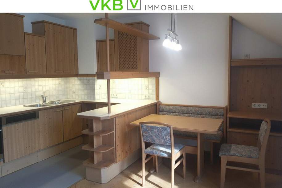Bad Schallerbach: Dachgeschoßwohnung mit 2 Balkone zu vermieten!, Wohnung-miete, 935,57,€, 4701 Grieskirchen