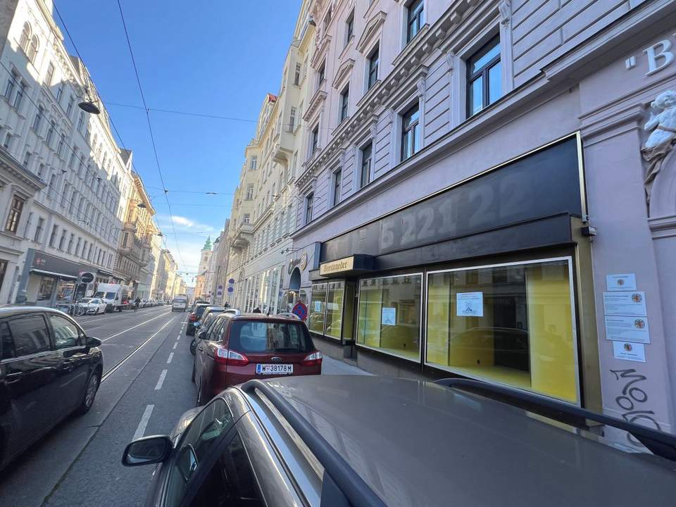LOKAL mit Auslagefront – Sichtbarkeit garantiert - 1070 WIEN