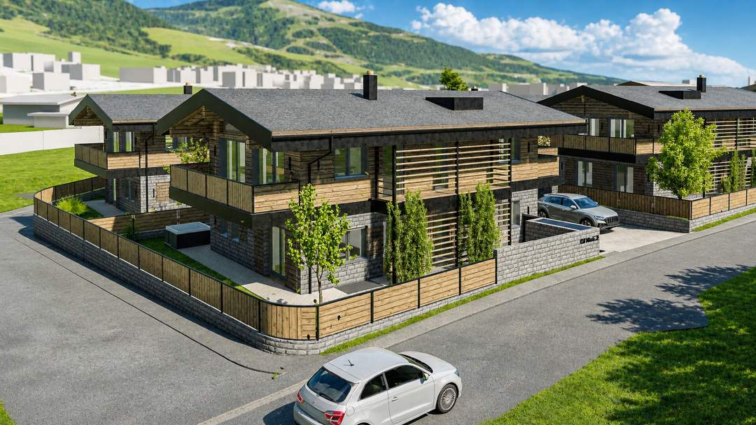 4 exklusive Neubauchalets in sonniger Lage - Haus 2