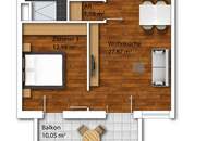 Erstbezug neben Alter Donau und U1 Kagran! Hochwertige 2-Zimmer-Wohnung mit Balkon