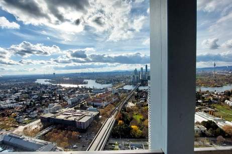 Erstbezug – TOWER HOMES mit Rooftop Pool &amp; Sauna bei U1 Kagran, Wohnung-miete, 1.590,00,€, 1220 Wien 22., Donaustadt