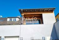 Exklusive Dachgeschosswohnung mit großer Terrasse, Sauna und zwei Eigentumsparkplätzen im Zentrum von Wieselburg