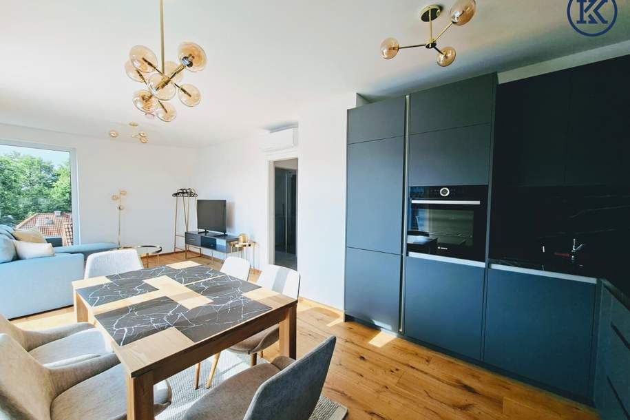 Moderne 2-Zimmer-Wohnung (Erstbezug) mit großer Terrasse & Klimaanlage – nahe der U2-Aspernstraße, Wohnung-kauf, 1220 Wien 22., Donaustadt