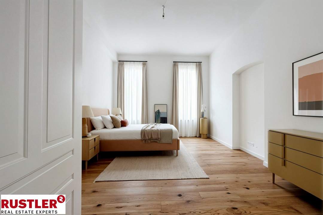 Wohnen oder Arbeiten – diese stilvolle Altbauwohnung bietet Beides!