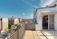 Penthouse mit 360° Weitblick – Exklusives Wohnerlebnis im 4. Bezirk auf zwei Ebenen (inkl. 2 Stellplätzen)