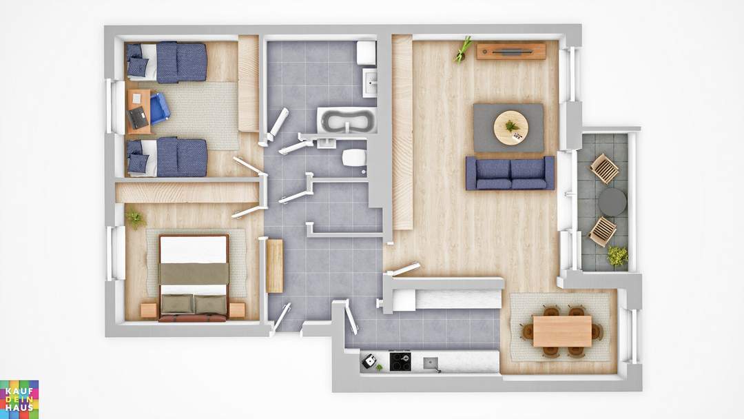 RUHIGE LAGE - FERNSICHT!