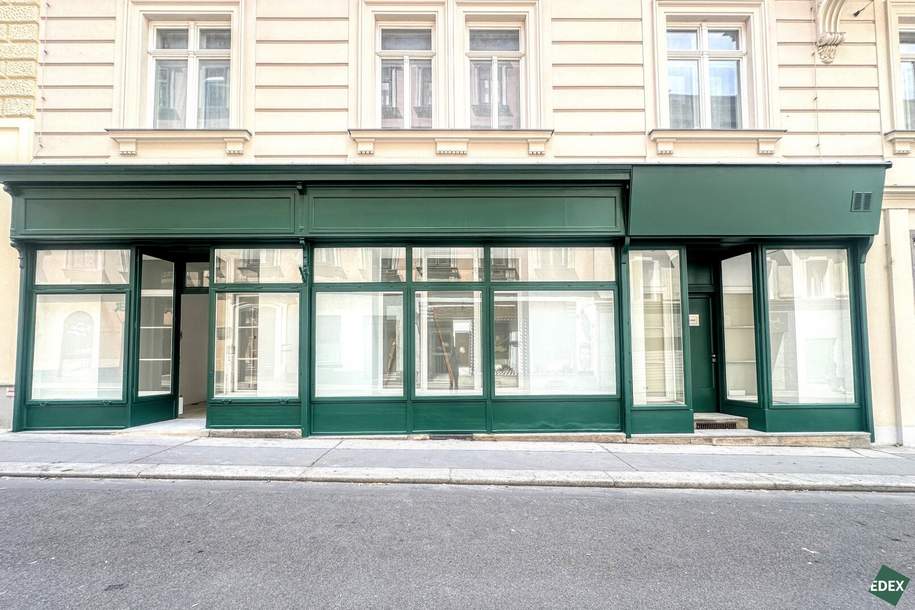 Repräsentative Geschäftsfläche im Erstbezug nach Sanierung – Nähe Alser Straße, Gewerbeobjekt-miete, 989,52,€, 1080 Wien 8., Josefstadt