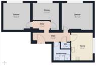 Ruhige 3 Zimmerwohnung