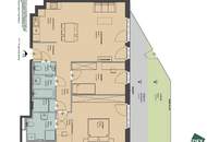 Wunderschöne 3-Zimmer-Gartenwohnung