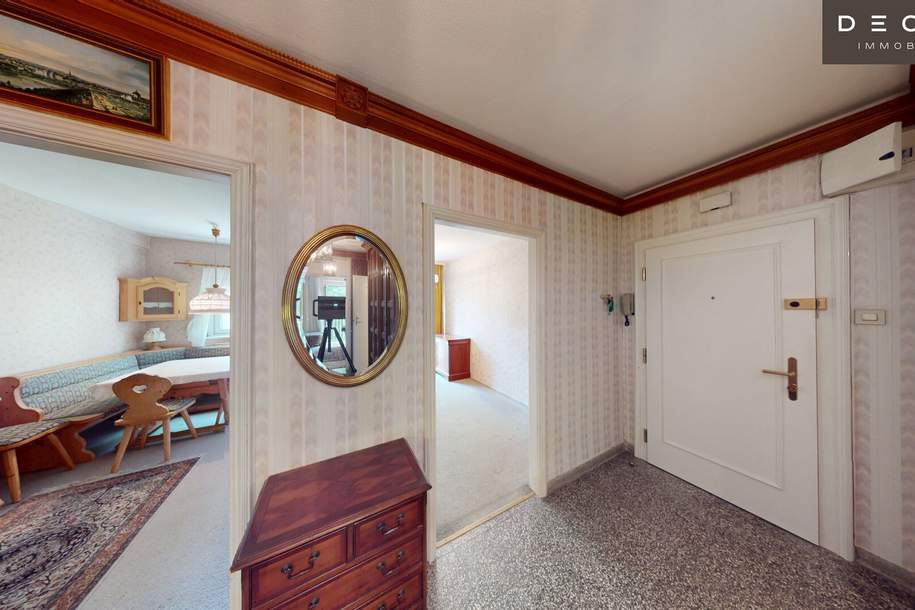 | ABSOLUTE RUHELAGE | BALKON INS GRÜNE | SANIERUNGSBEDARF |, Wohnung-kauf, 332.000,€, 1190 Wien 19., Döbling