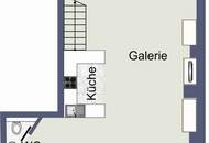 Loft-Exklusivität direkt im Zentrum von Korneuburg - Dachgeschosswohnung mit Galerie &amp; Terrasse