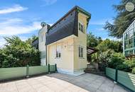 Englischer Landhausstil trifft Wiener Noblesse! 5-Zimmer Einfamilienhaus mit 2 Terrassen, großem Garten, Sauna, Fitnessraum + Doppelgarage!
