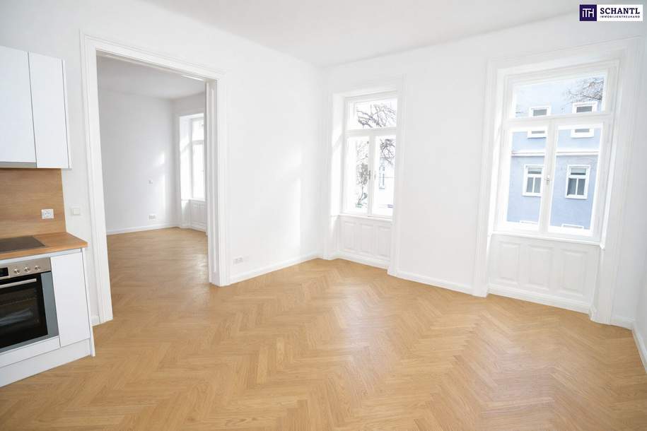 ++NEUHEIT++ saniertes 2-Zimmer-Altbaujuwel mit Fischgrätparkett und eleganten Flügeltüren ** Nahe dem grünen Prater + perfekter Anbindung an die U1 - Überzeugen Sie sich bei einer Besichtigung!, Wohnung-kauf, 359.000,€, 1020 Wien 2., Leopoldstadt